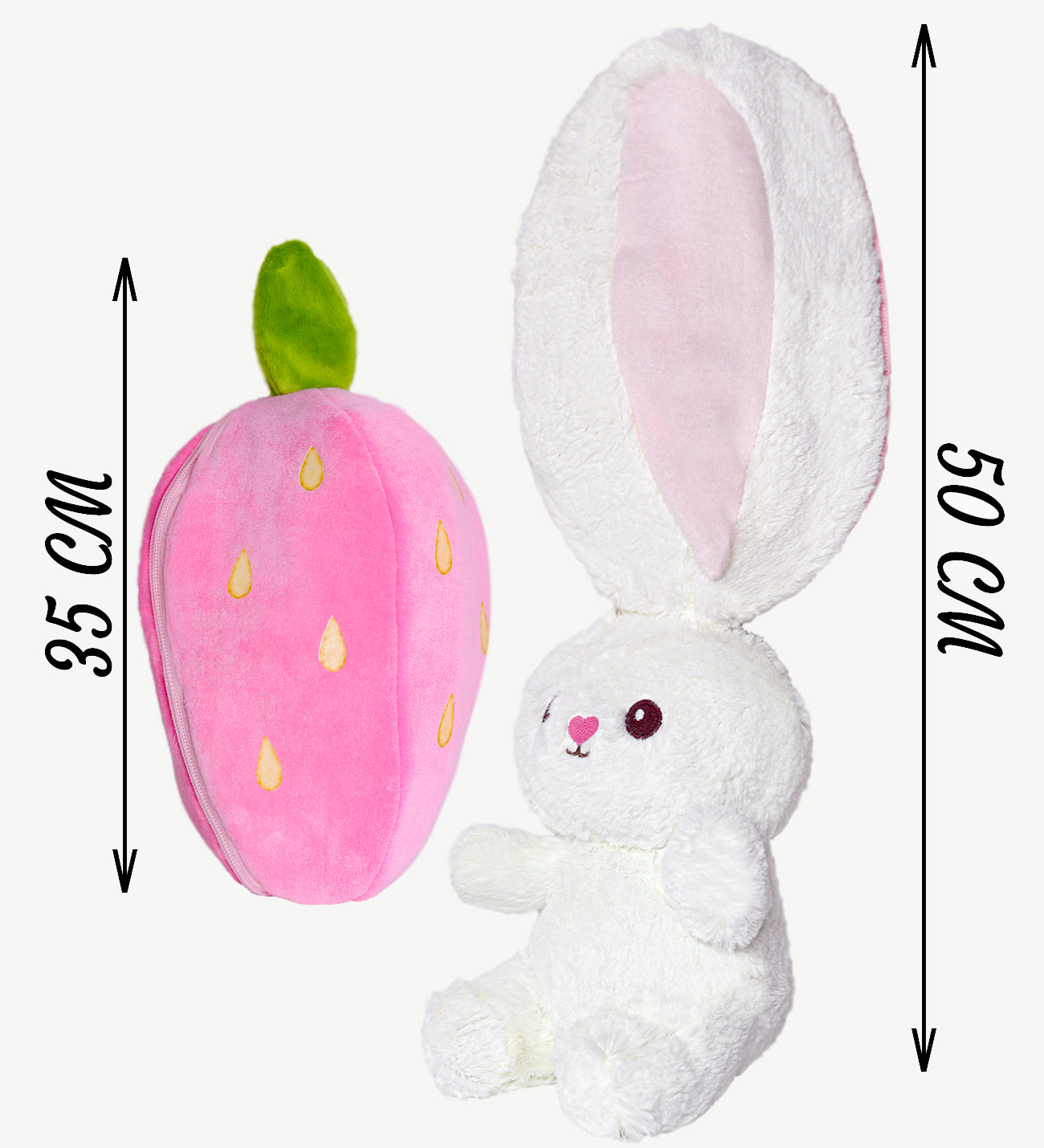 Çilek Tavşan Pelüş Oyuncak