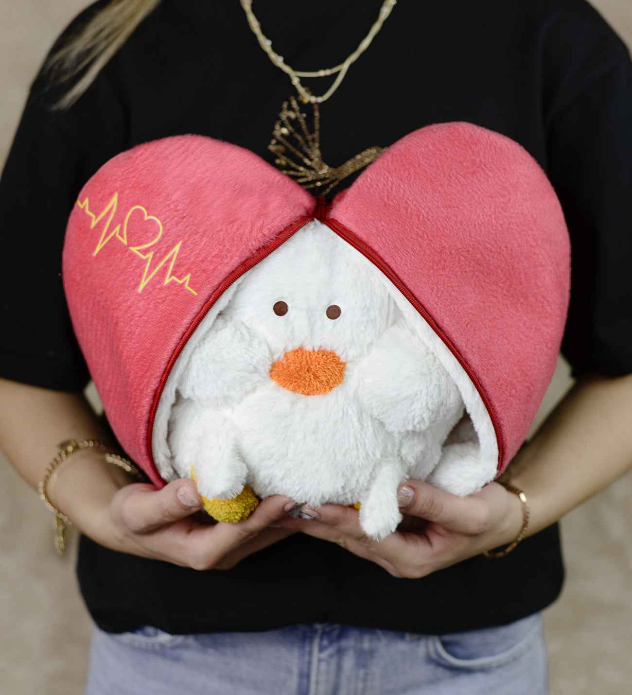 Kalpli Çanta Pelüş Oyuncak