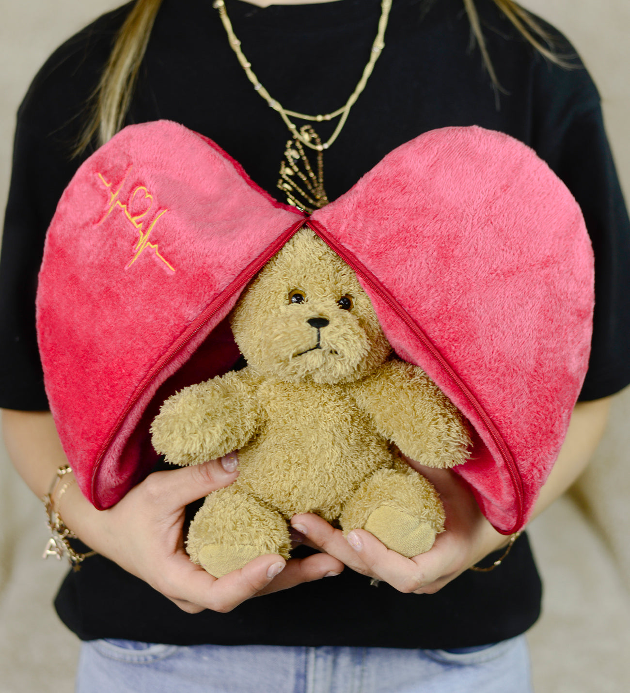 Kalpli Çanta Pelüş Oyuncak