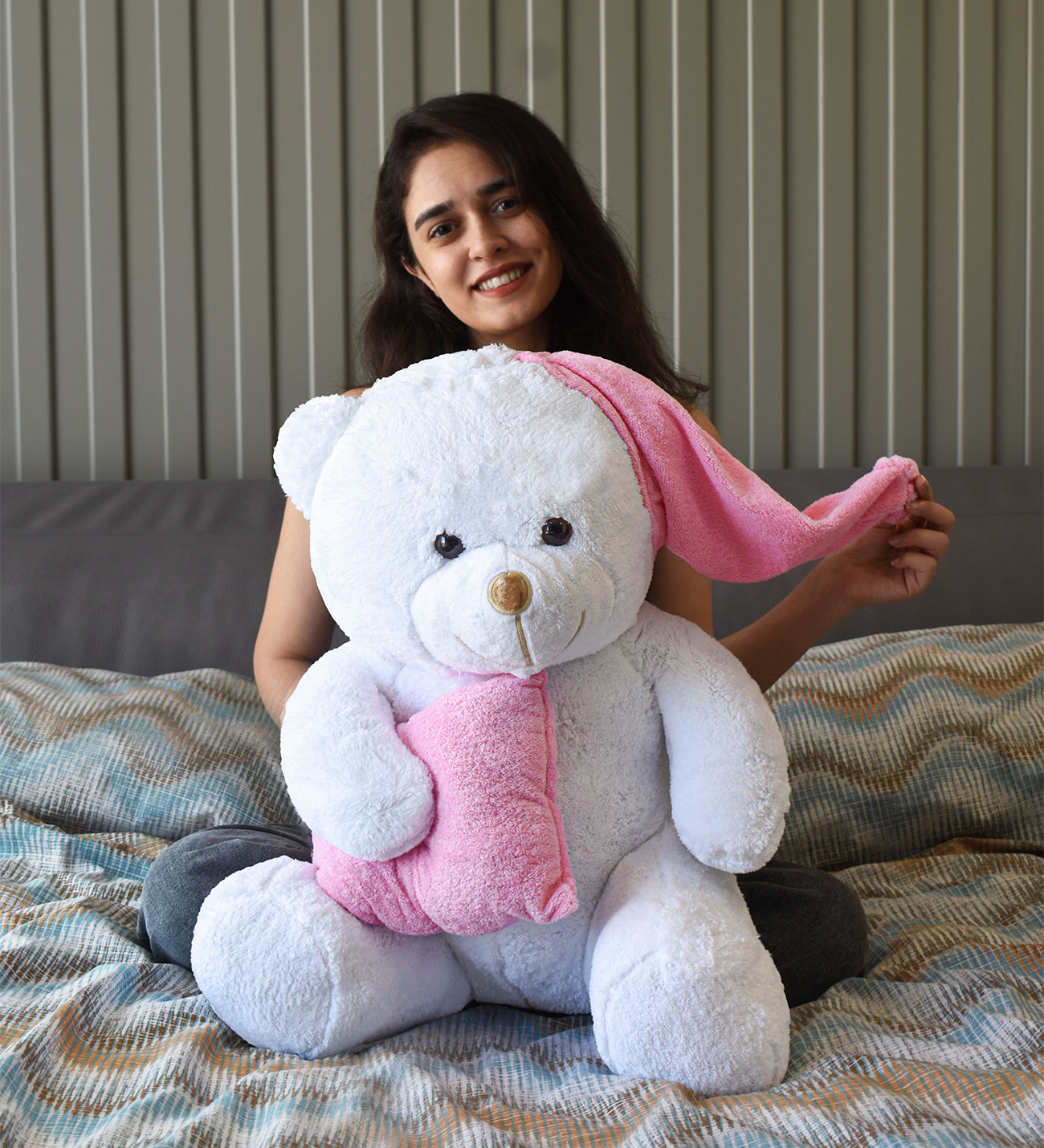 Yastıklı Uyku Arkadaşı Pelüş Ayıcık