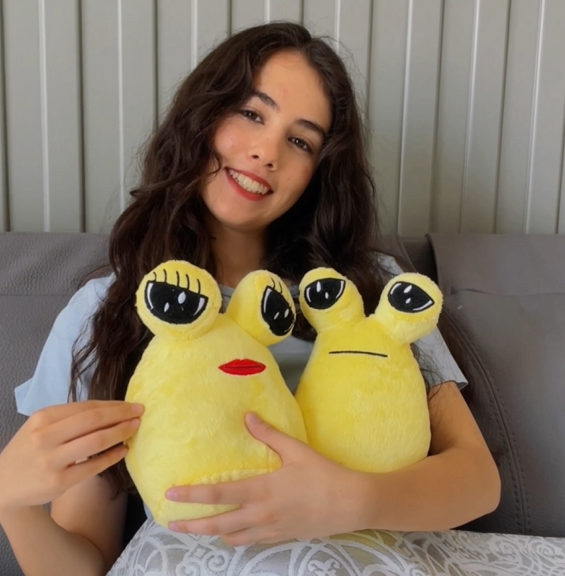 Pou Uzaylı Bebek Peluş Oyuncak