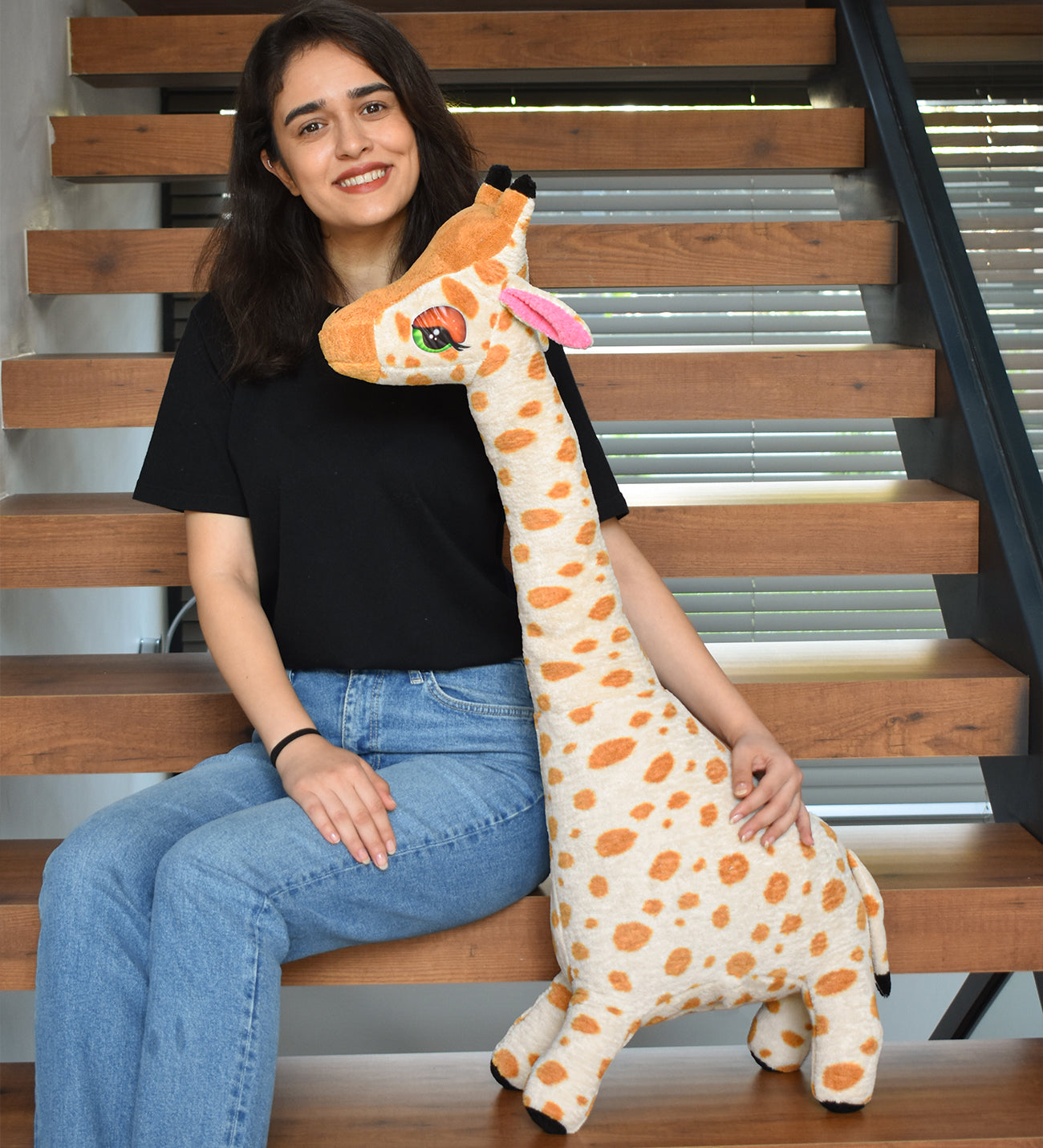 Zürafa Pelüş Oyuncak 100 cm